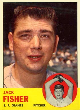1963 Topps Jack Fisher #474 Baseball Card