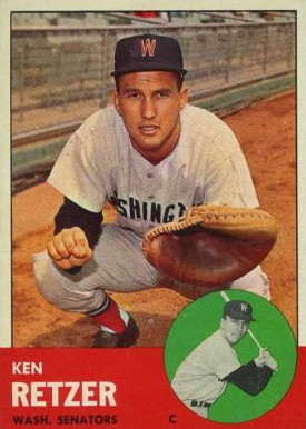 1963 Topps Ken Retzer #471 Baseball Card