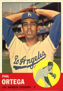 1963 Topps Phil Ortega #467 Baseball Card