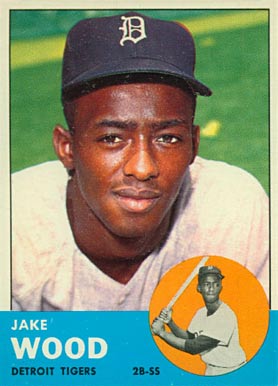1963 Topps Jake Wood #453 Baseball Card