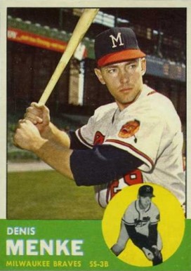 1963 Topps Denis Menke #433 Baseball Card