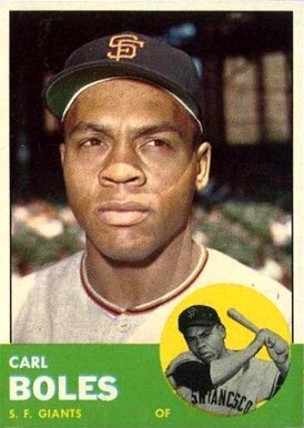 1963 Topps Carl Boles #428 Baseball Card