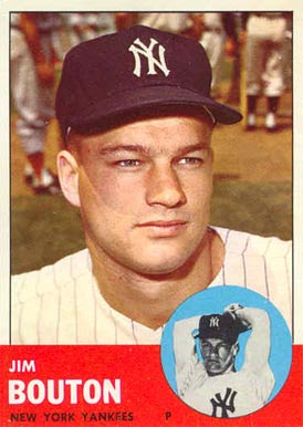 1963 Topps Jim Bouton #401 Baseball Card