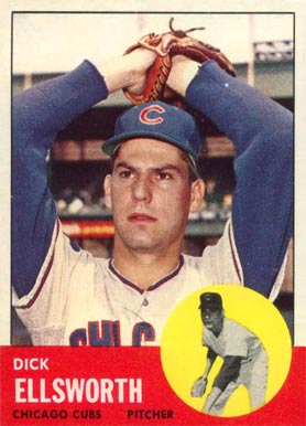 1963 Topps Dick Ellsworth #399 Baseball Card