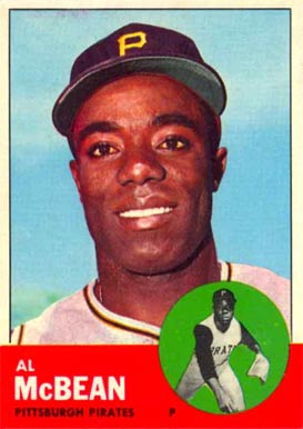 1963 Topps Al McBean #387 Baseball Card