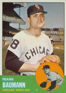 1963 Topps Frank Baumann #381 Baseball Card