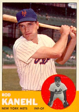 1963 Topps Rod Kanehl #371 Baseball Card