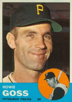 1963 Topps Howie Goss #364 Baseball Card
