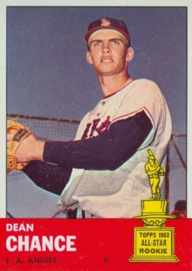 1963 Topps Dean Chance #355 Baseball Card