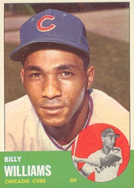 1963 Topps Billy Williams #353 Baseball Card