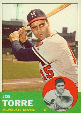 1963 Topps Joe Torre #347 Baseball Card