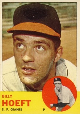 1963 Topps Billy Hoeft #346 Baseball Card