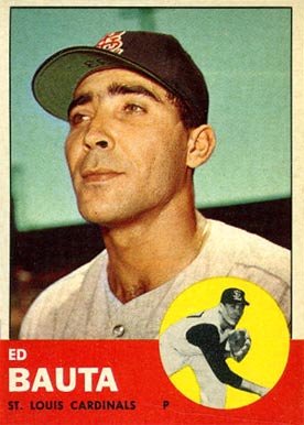 1963 Topps Ed Bauta #336 Baseball Card
