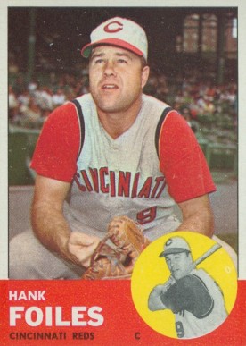 1963 Topps Hank Foiles #326 Baseball Card