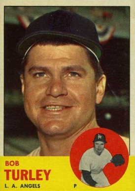 1963 Topps Bob Turley #322 Baseball Card