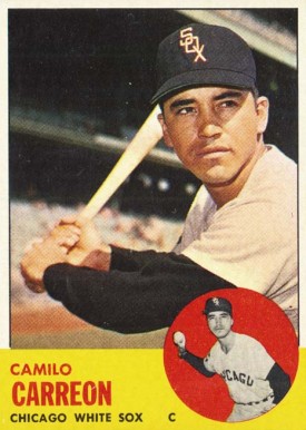 1963 Topps Camilo Carreon #308 Baseball Card