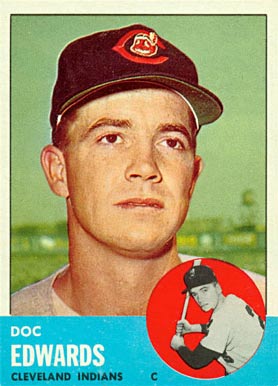 1963 Topps Doc Edwards #296 Baseball Card