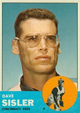 1963 Topps Dave Sisler #284 Baseball Card