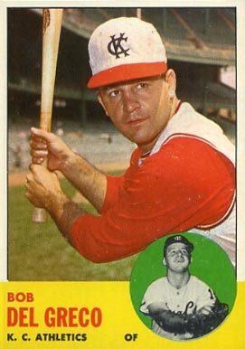 1963 Topps Bob Del Greco #282 Baseball Card