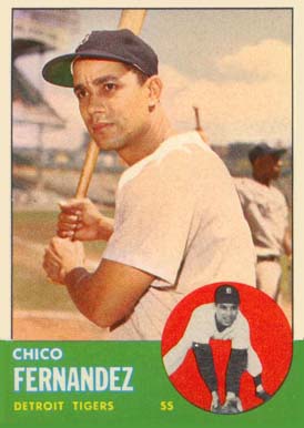 1963 Topps Chico Fernandez #278 Baseball Card