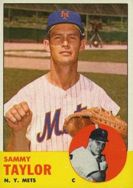 1963 Topps Sammy Taylor #273 Baseball Card