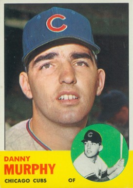 1963 Topps Danny Murphy #272 Baseball Card