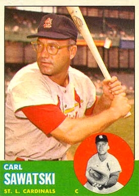 1963 Topps Carl Sawatski #267 Baseball Card