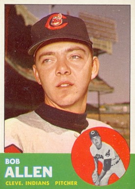 1963 Topps Bob Allen #266 Baseball Card