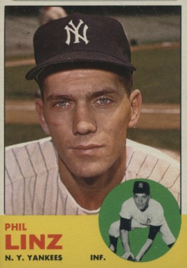 1963 Topps Phil Linz #264 Baseball Card
