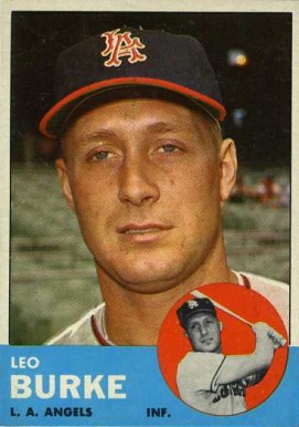 1963 Topps Leo Burke #249 Baseball Card