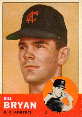 1963 Topps Bill Bryan #236 Baseball Card