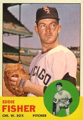 1963 Topps Eddie Fisher #223 Baseball Card