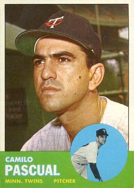 1963 Topps Camilo Pascual #220 Baseball Card