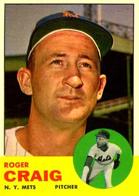 1963 Topps Roger Craig #197 Baseball Card