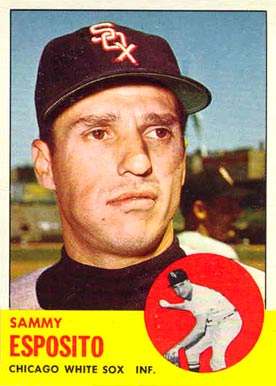 1963 Topps Sammy Esposito #181 Baseball Card