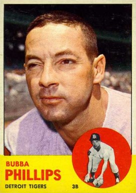 1963 Topps Bubba Phillips #177 Baseball Card