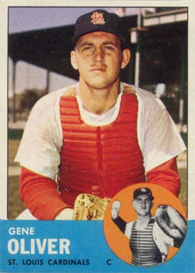 1963 Topps Gene Oliver #172 Baseball Card