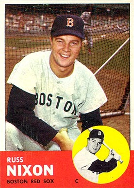 1963 Topps Russ Nixon #168 Baseball Card