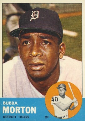 1963 Topps Bubba Morton #164 Baseball Card