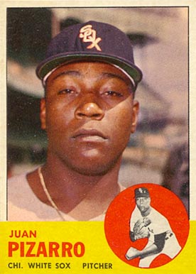 1963 Topps Juan Pizarro #160 Baseball Card