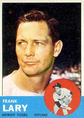 1963 Topps Frank Lary #140 Baseball Card