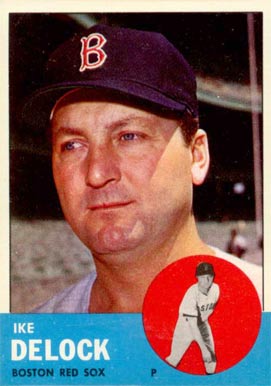 1963 Topps Ike Delock #136 Baseball Card