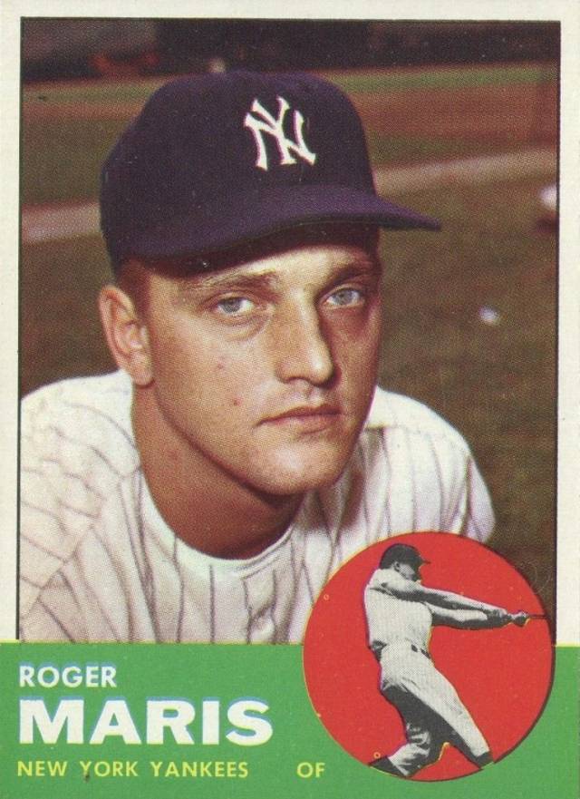 1963 Topps Roger Maris #120 Baseball Card