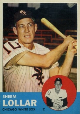 1963 Topps Sherman Lollar #118 Baseball Card