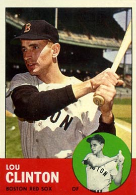 1963 Topps Lou Clinton #96 Baseball Card