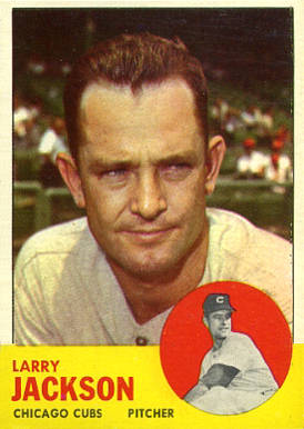 1963 Topps Larry Jackson #95 Baseball Card