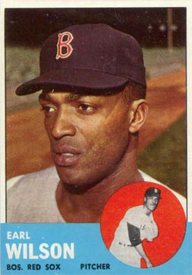 1963 Topps Earl Wilson #76 Baseball Card