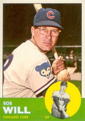 1963 Topps Bob Will #58 Baseball Card