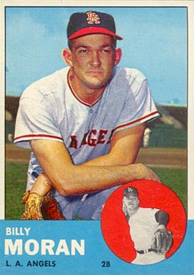 1963 Topps Billy Moran #57 Baseball Card