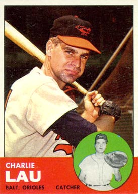 1963 Topps Charlie Lau #41 Baseball Card